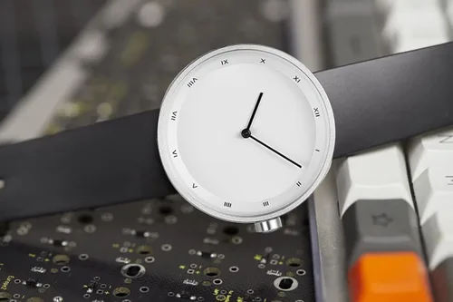 Vista 3 de AGEN KGEN Relojes para hombre, ultrafinos, minimalistas, impermeables, a la moda, simple, de negocios, reloj de pulsera para hombre, vestido unisex