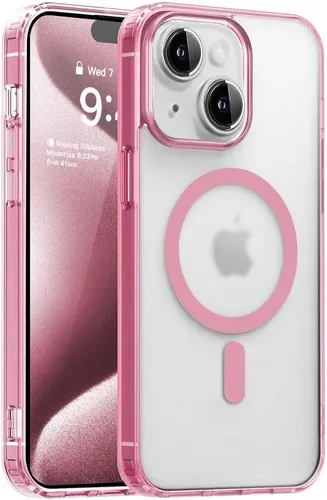Vista 11 de S. Tedazo Funda magnética para iPhone 7 Plus/8 Plus compatible con MagSafe, no amarillea, protección de grado militar, funda ultradelgada a prueba