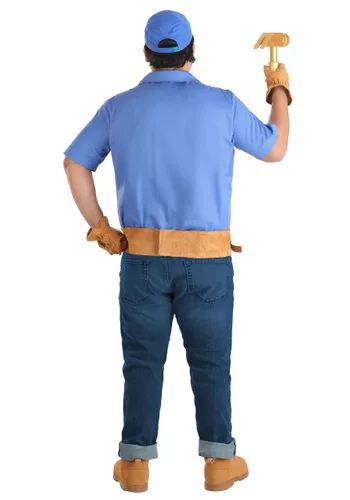 Vista 2 de Disfraz Disney Wreck It Ralph Fix It Felix para Hombre Talla Grande Multicolor