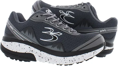 Vista 4 de Gravity Defyer - Zapatos anchos para mujer para alivio del dolor, soporte para al arco, fascitis plantar, dolor de pie, rodilla y talón, zapatos