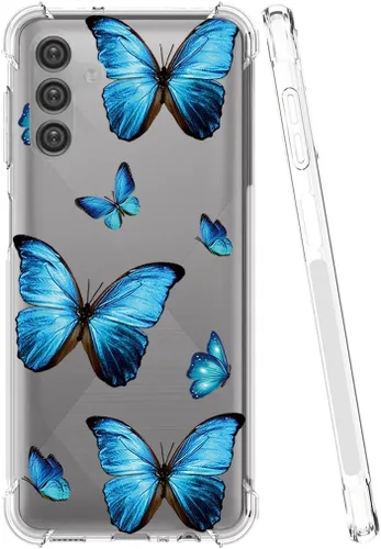 Vista 2 de Funda para Galaxy A13 5G, para Samsung A135G Lindo, Transparente Flexible Bumper TPU Suave Goma Cubierta de Silicona Funda para Samsung Galaxy A13