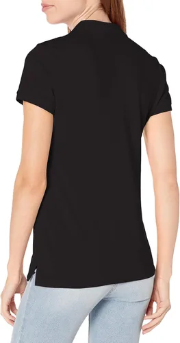 Vista 2 de Camiseta de polo Nautica para mujer, de manga corta, 5 botones, transpirable, 100% algodón