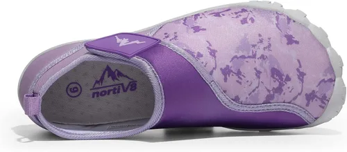Vista 2 de NORTIV 8 Women's Quick Dry Water Shoes Barefoot Outdoor Sports Aqua Beach Pool Swim Surf Shoes