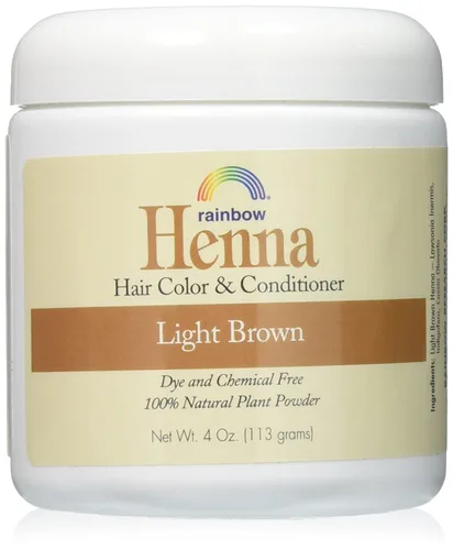 Vista 5 de Henna Rainbow Research para teñir el cabello, de color negro, 4 onza