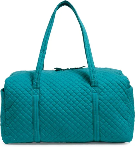 Vista 4 de Vera Bradley - Bolsa de viaje grande de algodón para mujer