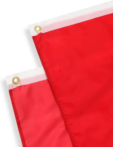 Vista 3 de Bandera de abanico plisada venezolana de Venezuela de 3 x 6 pies, 2 banderas de abanico plisadas para interiores y exteriores, decoración de porche
