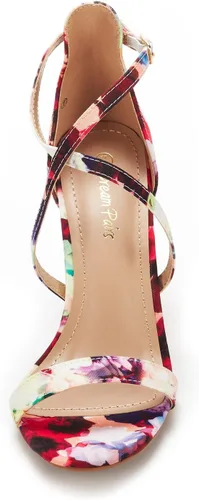 Vista 4 de DREAM PAIRS - sandalias abiertas de tacón aguja para mujer Dolce Fashion