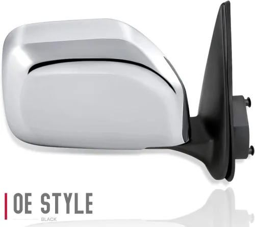 Vista 5 de Auto Dynasty TO1320159 TO1321159 Par de espejos retrovisores de puerta de visión lateral estilo OE compatible con Toyota Tacoma 01-04