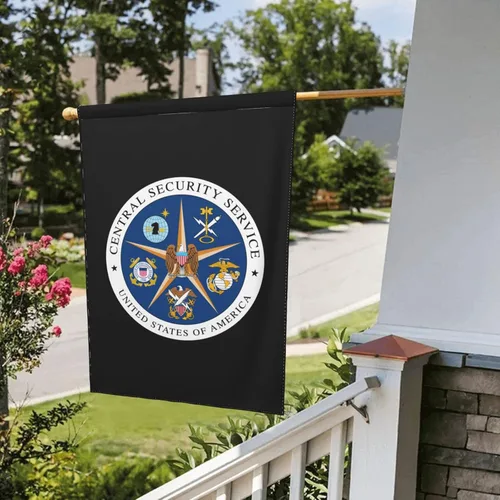 Vista 8 de Seal of the United States Central Security Service Garden Flag 28"x40" Inch Double Sided Garden Flags Home Lawn Outdoor Decor Flags Party Banner