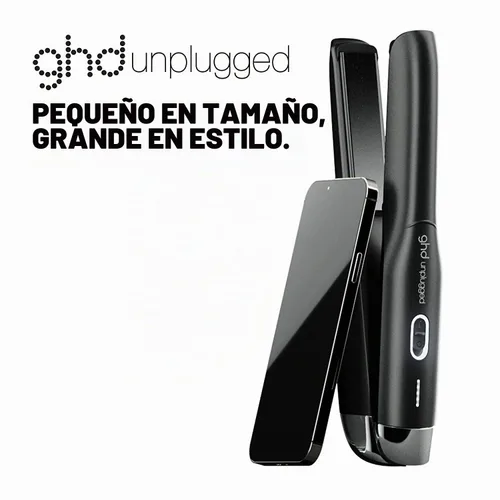 Vista 8 de ghd Estilizador desenchufado: plancha plana inalámbrica de 1 pulgada Negro