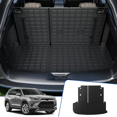 Vista 24 de Rongtaod Alfombrilla de carga y respaldo para Jeep Grand Cherokee L 2021
