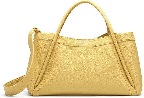 Vista 26 de NEWBELLA Kelly Bolsa Tote de Cuero Vegano para Mujeres - Elegante Bolsa Versátil de Transporte con Asa Superior, Bolso de Hombro Hobo con Monedero