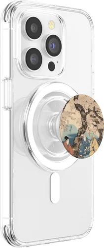 Vista 3 de Sakura Showcase Sumo Renaissance Theatrical Triumph PopSockets MagSafe PopGrip for iPhone