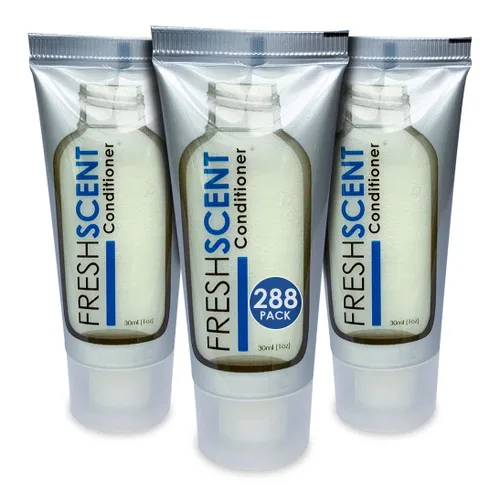 Vista 9 de Freshscent Acondicionador 1oz (100 Pack) Tamaño del viaje del hotel, amenidades a granel y artículos de tocador para la hospitalidad