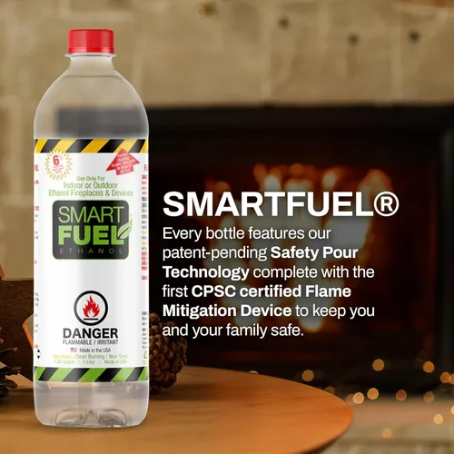 Vista 2 de SmartFuel - Combustible de bioetanol, alcohol desnaturalizado para fogatas