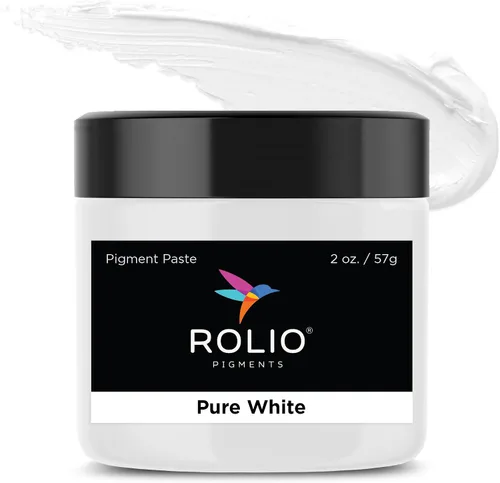Vista 8 de Rolio Juego de pasta de pigmentos, 10 colores, juego primario, tarros de 1 oz, pigmentos de color de resina para resina epoxi, polvo de mica