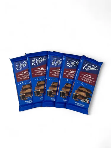 Vista 17 de E. Wedel Chocolate Negro 80% Cacao, 3.50 oz/ 3.5 onzas (Paquete de 5)