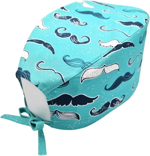 Vista 43 de Print Scrub Caps - Sombrero perfecto para enfermeras, médicos y EMTs..