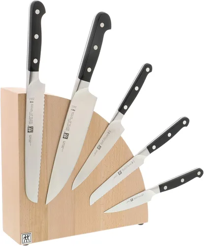 Vista 6 de ZWILLING Bloque de cuchillos italiano, 10" x 10" x 16", madera de haya natural