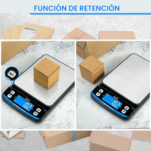 Vista 5 de Báscula postal de 110 lb x 0.1 oz, báscula de correo de plataforma