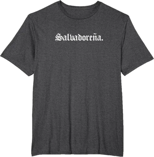 Vista 59 de Camiseta Salvadoreña Mujer, Negro