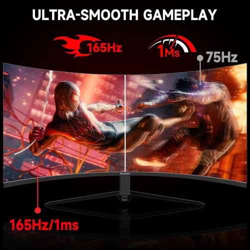 Vista 3 de memzuoix Monitor Gaming (WQHD165HZ, 34 pulgadas)