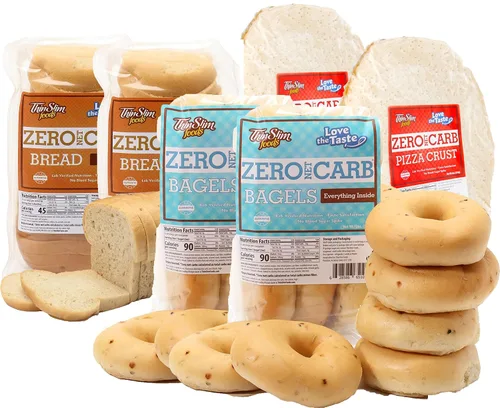 Vista 8 de ThinSlim Foods Amamos el sabor, pan de bajas calorías paquete de 2.
