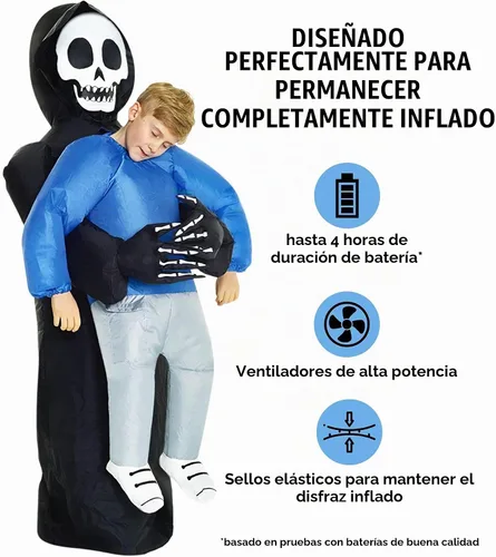 Vista 8 de Disfraz Morph inflable, para niños, talla única