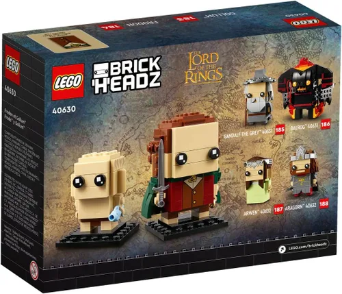 Vista 3 de LEGO BrickHeadz Frodo y Gollum (40630) El Señor de los Anillos