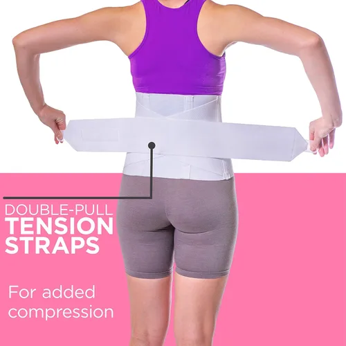 Vista 2 de Corcé ortopédico Braceability para mujeres con dolor en la zona lumbar, 03B0202S, s, Blanco, 1