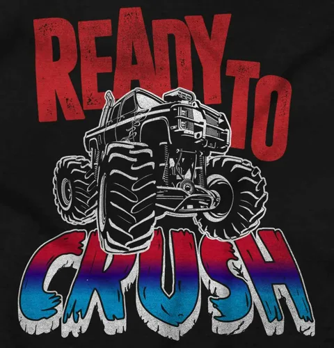 Vista 2 de Brisco Brands Cool Ready To Crush Monster Truck Baby Body Jumper Boys