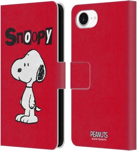 Vista 107 de Head Case Designs Funda de piel con licencia oficial de Peanuts Snoopy Characters compatible con Apple iPhone 7/8/SE 2020 y 2022