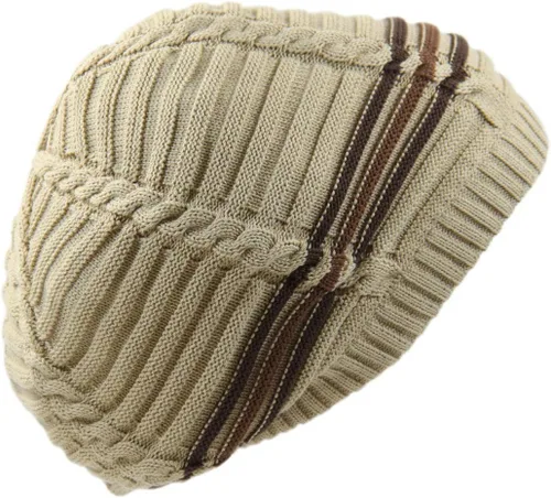 Vista 28 de RW Gorro de punto acanalado clásico Rasta 100% algodón