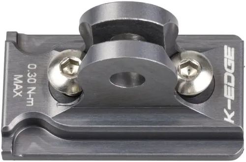 Vista 2 de K-Edge Niterider Light Adapter Gunmetal, talla única accesorios de ciclismo-electrónica