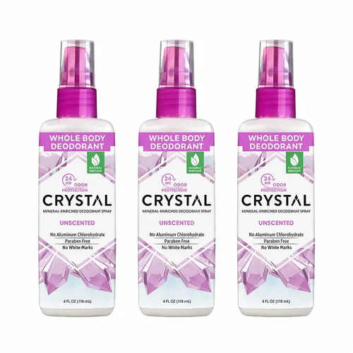 Vista 9 de CRYSTAL™ - Desodorante mineral en aerosol, desodorante corporal con protección contra olores las 24 horas, spray de lavanda y té blanco, no mancha