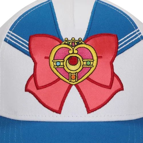 Vista 3 de Sailor Moon Sailor Scout Cosplay - Gorra de béisbol blanca
