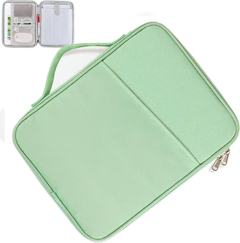 Vista 11 de Funda de transporte para tableta de 9 a 11 pulgadas para iPad Pro 11 (2022-2018), iPad 10.9 (10.ª generación), iPad Air (5/4ª generación), Galaxy