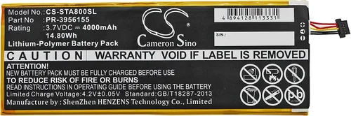 Vista 5 de Batería de repuesto para Insignia Flex 8" NS-15AT08 Parte NO PR-3956155