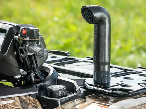 Vista 7 de SuperATV Kit de esnórquel Ranger compatible con Honda Rancher 420 / Foreman 520 Rubicon 2020+ Resistente y elevador eleva la entrada de aire de tu