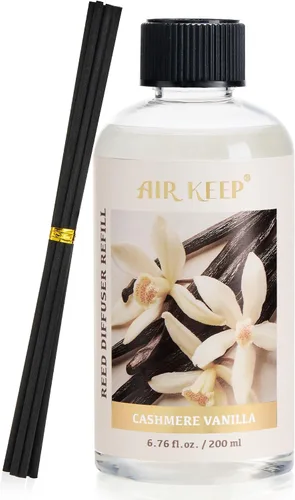 Vista 16 de Airkeep - Recarga de aceite para difusor de varillas/Brisa de abril/100ml