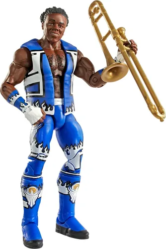 Vista 15 de Figura WWE Elite, 123 Kid Articulación de lujo, atuendo de anillo auténtico, accesorios icónicos, expresión detallada de personajes