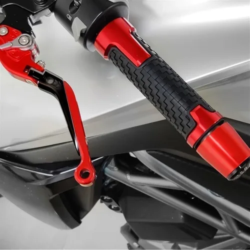 Vista 5 de Motorcycle for Y&AMAHA MT03 2015 2016 2017 2018 2019 2020 MT 03 MT-03 2005-2006 Motorcycle 7/8" 22mm Handle Grips Handlebar Grip Ends Plug