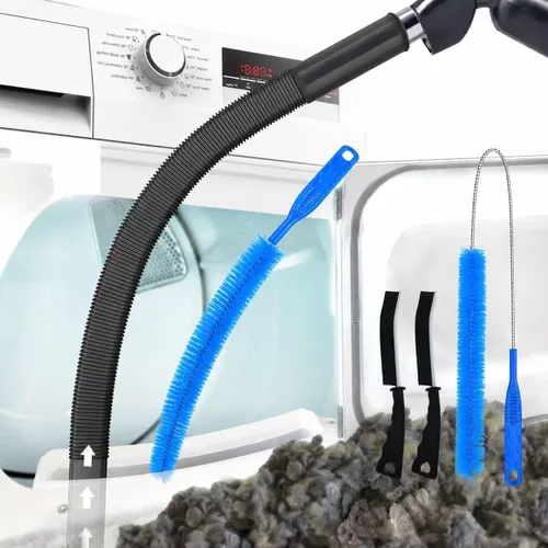 Vista 9 de Sealegend Kit de limpiador de ventilación para secadora, accesorio para Azul