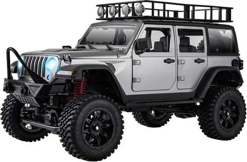 Vista 9 de ARRIS MN128 1/12 RC Rock Crawler 4WD Off-Road Jeep RTR Truck Negro