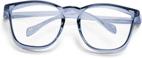 Vista 2 de Gafas protectoras de seguridad, lentes claros a prueba de empañamiento/rayones, para hombre, marco transparente