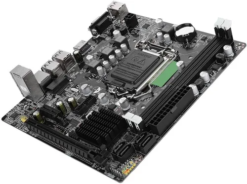 Vista 2 de Placa base LGA 1155 DDR3 para computadora, placa base de computadora, para B75