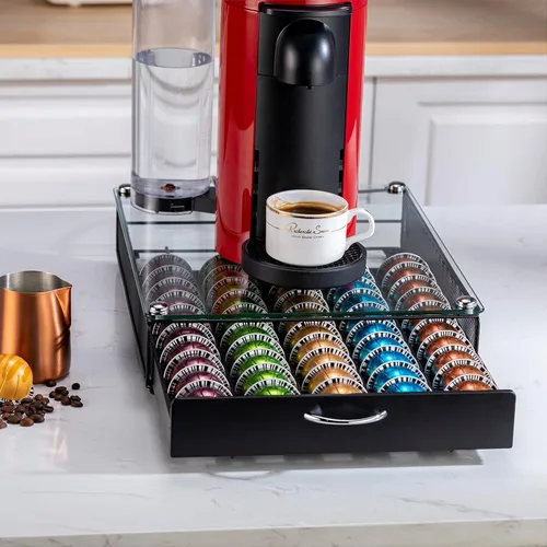 Vista 7 de Soporte para cápsulas Nespresso Vertuo Pod Holder para cápsulas Vertuoline (50 cápsulas)