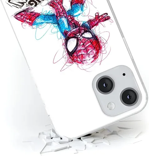 Vista 5 de ERT GROUP carcasa del teléfono móvil para Xiaomi REDMI NOTE 10/10S original y oficialmente con licencia Marvel patrón Spider Man 021 adaptado