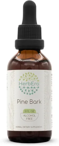 Vista 6 de HerbEra Pine Bark B120 - Tintura de extracto de hierbas sin alcohol, gotas líquidas concentradas, corteza de pino natural (proantocianidina)