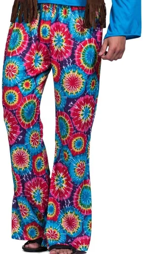 Vista 6 de EraSpooky Disfraz de amor hippie para hombre adulto